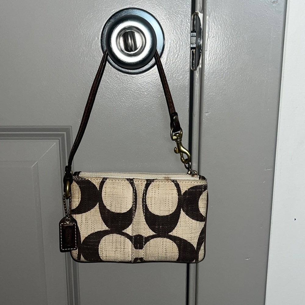 Small Coach Wristlet